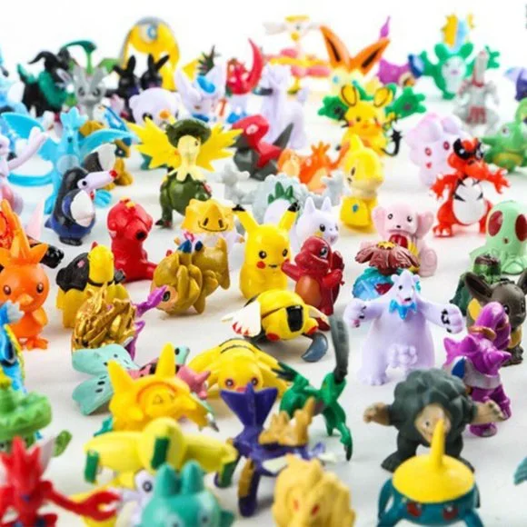 144 Mini Pokemon Action Figure Toys 4 Star Kids Easter Egg Stuffer Gift Party. - Picture 4 of 4